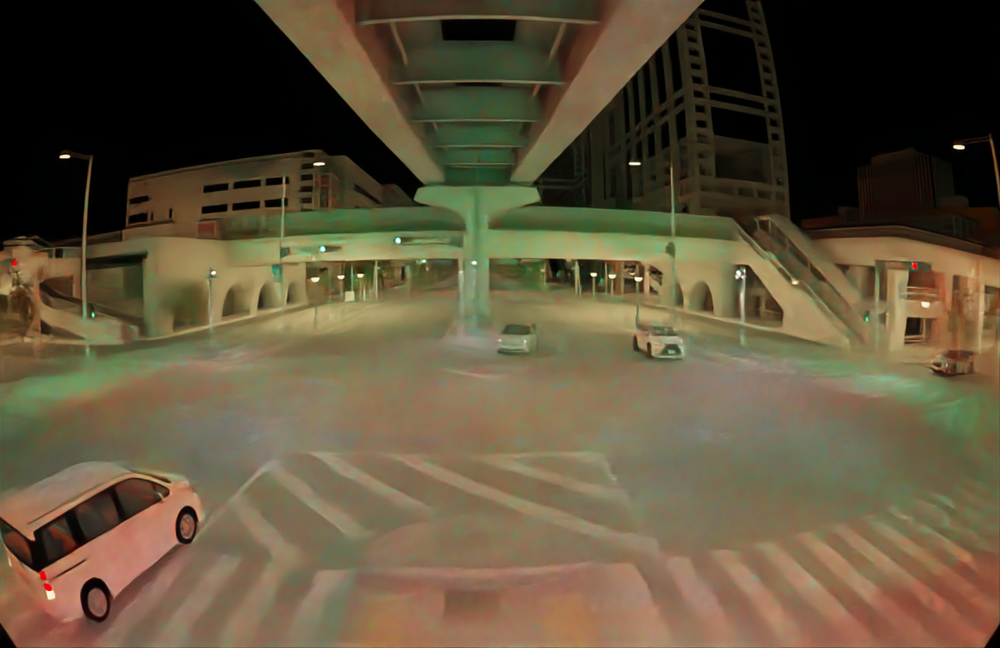 Clear nighttime